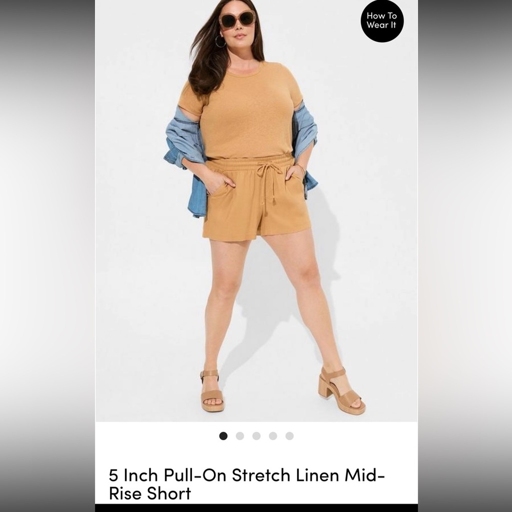 Torrid size 1X short brand new